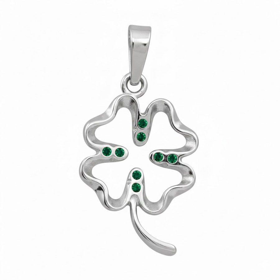 Soliter Stříbrný přívěsek Čtyřlístek 446 001 00327 0400880 - Přívěsky Přívěsky na řetízky