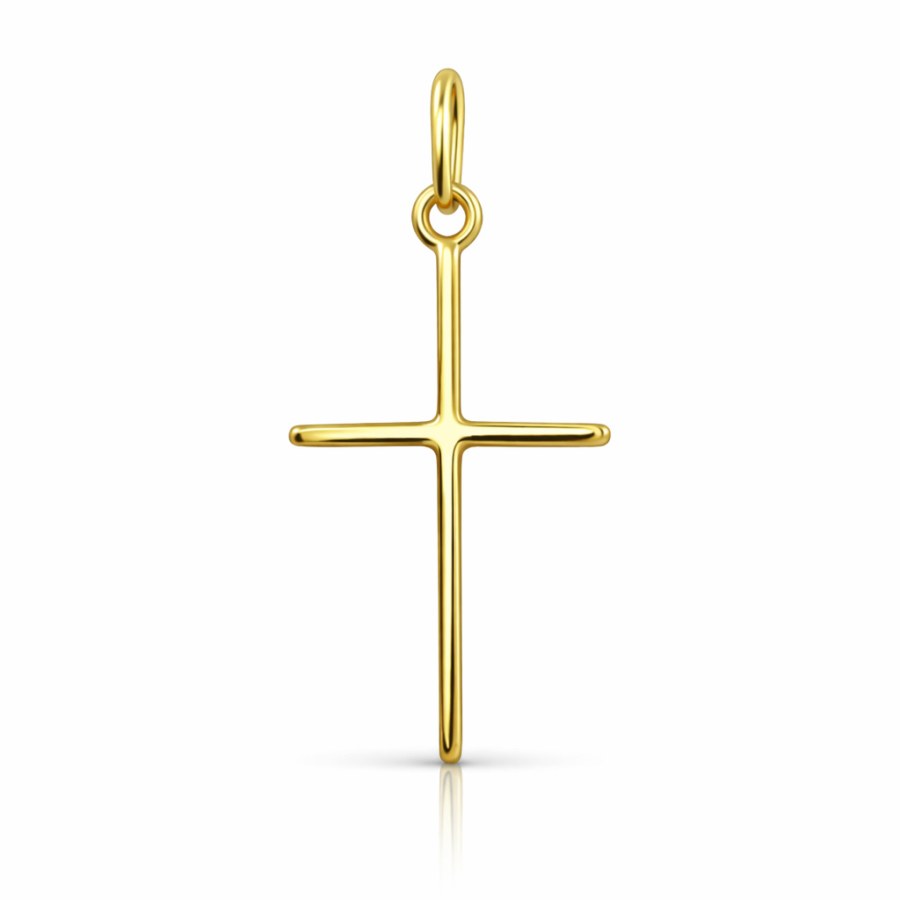 Soliter Zlatý přívěsek křížek 241 001 00881 - Přívěsky Přívěsky na řetízky