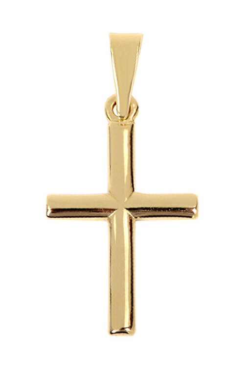 Soliter Zlatý přívěsek Křížek 242 001 00040 - Přívěsky Přívěsky na řetízky