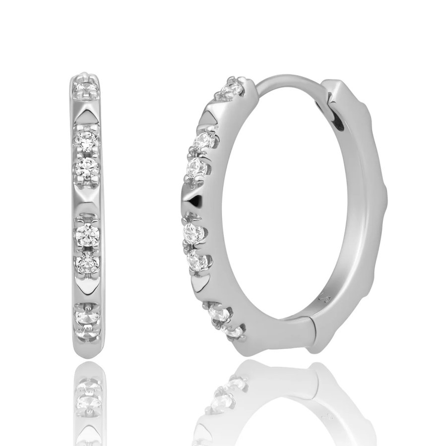 Sparkling Jewels Stříbrné náušnice kruhy s kubickými zirkony EAS31 Sparkling Jewels Stříbrné náušnice kruhy s kubickými zirkony EAS31 - Náušnice Kruhy