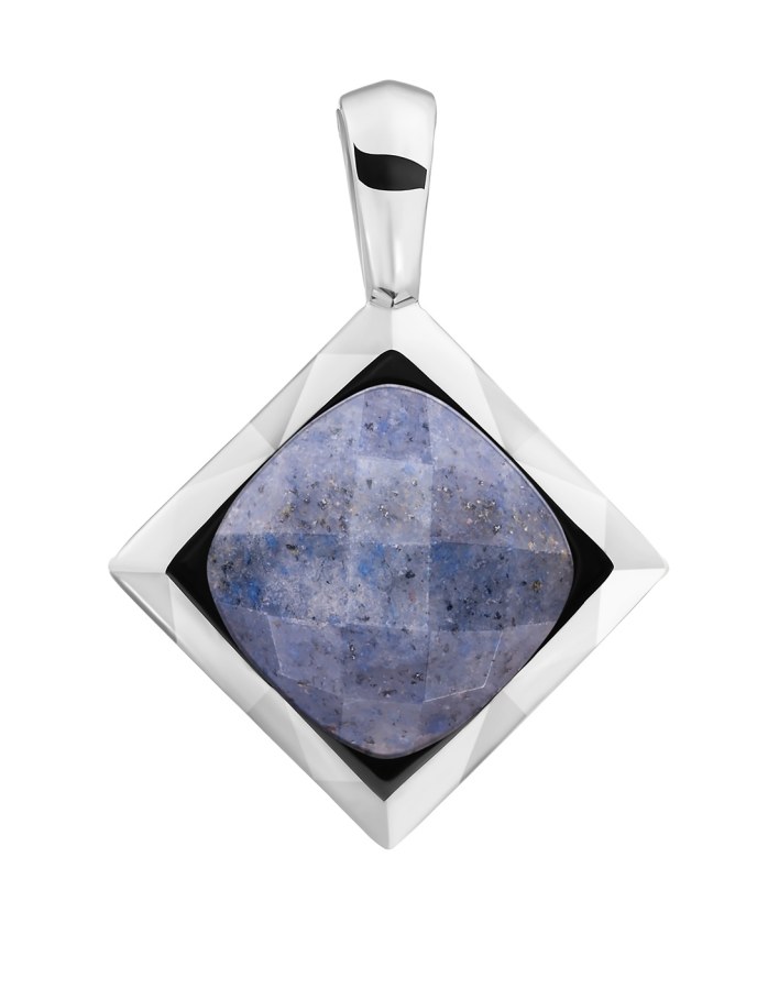 Sparkling Jewels Stříbrný přívěsek s modrým aventurínem SP32-G37 Sparkling Jewels Stříbrný přívěsek s modrým aventurínem SP32-G37 - Přívěsky a korálky