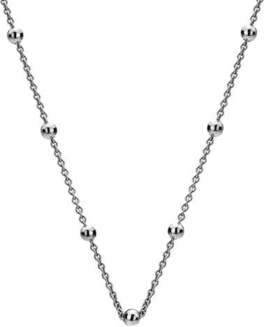 Hot Diamonds Stříbrný řetízek Emozioni Silver Cable with Ball Chain CH001 - Řetízky