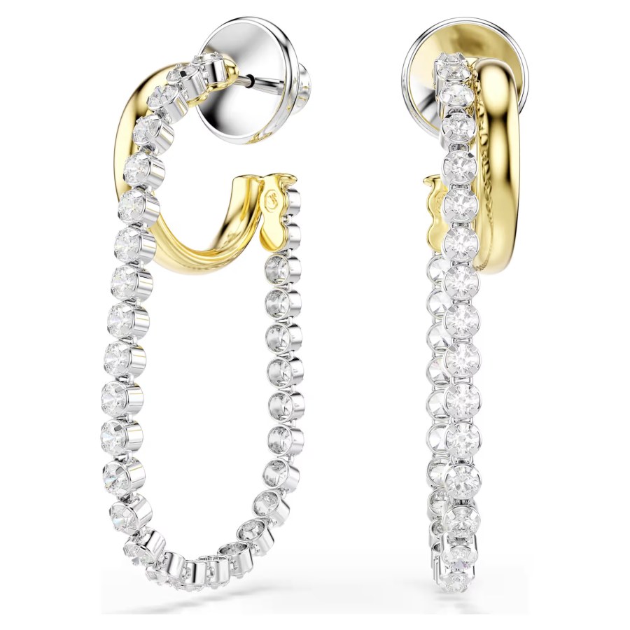 Swarovski Bicolor náušnice s Swarovski Zirconia Hyperbola 5749366