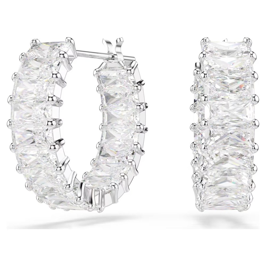 Swarovski Blyštivé náušnice se Swarovski zirkony Matrix 5733397 Swarovski Blyštivé náušnice se Swarovski zirkony Matrix 5733397 - Náušnice Kruhy