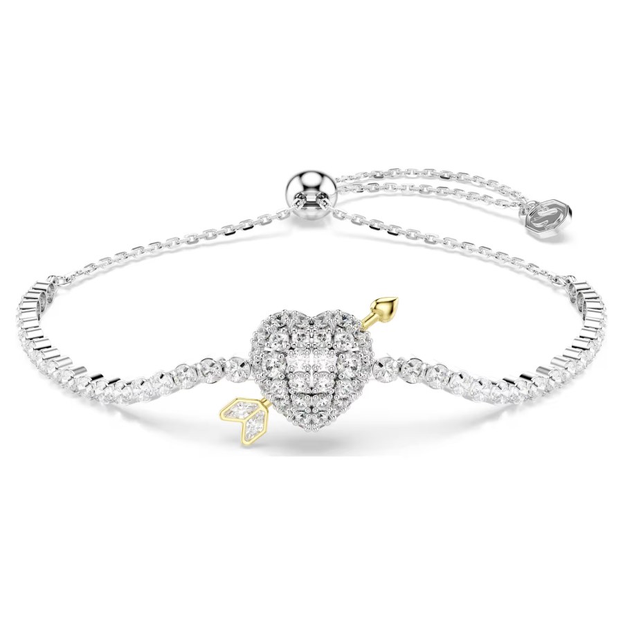 Swarovski Blyštivý bicolor náramek Amorův šíp Idyllia 5742022