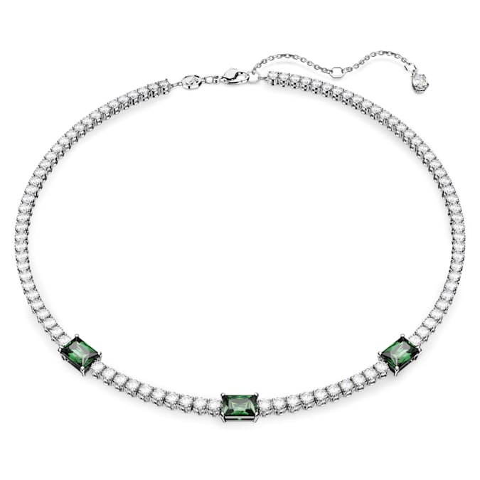 Swarovski Blyštivý náhrdelník s krystaly Matrix Tennis 5666168 - Náhrdelníky