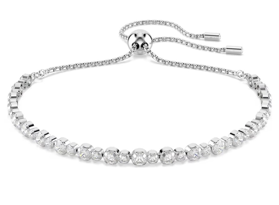 Swarovski Blyštivý náramek se zirkony Tennis Matrix 5677813 Swarovski Blyštivý náramek se zirkony Tennis Matrix 5677813 - Náramky Řetízkové náramky