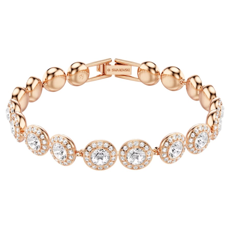 Swarovski Elegantní dámský náramek s&nbsp;krystaly Swarovski Angelic 5240513 16,5 cm - Náramky