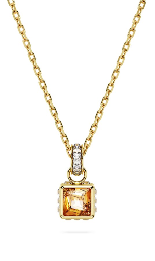 Swarovski Elegantní pozlacený náhrdelník s křišťály Chroma 5648749 Swarovski Elegantní pozlacený náhrdelník s křišťály Chroma 5648749 - Náhrdelníky