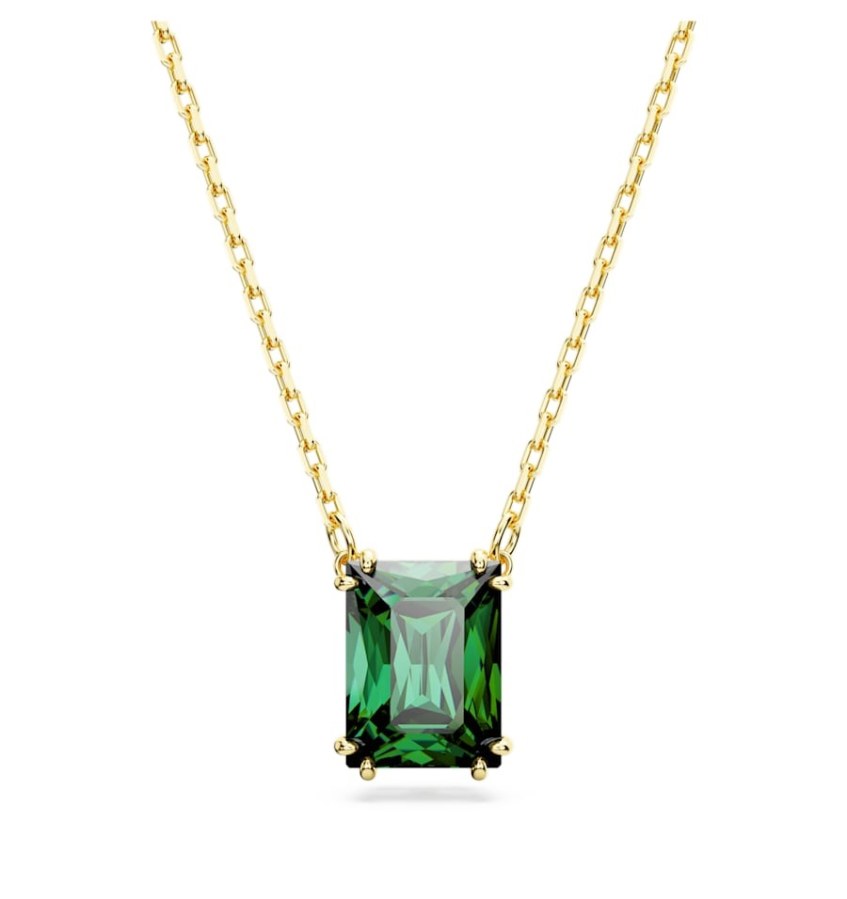 Swarovski Elegantní pozlacený náhrdelník s krystaly Matrix 5677141 - Náhrdelníky