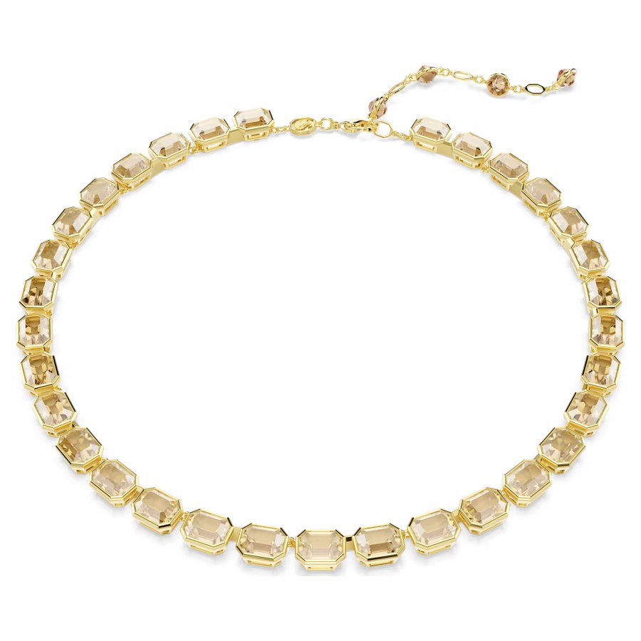 Swarovski Luxusní náhrdelník se žlutými krystaly Millenia 5718674