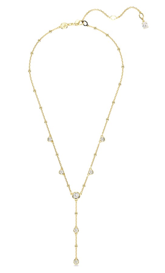 Swarovski Luxusní pozlacený náhrdelník s křišťály Imber 5684510 - Náhrdelníky