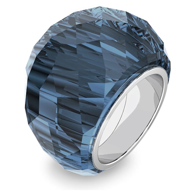 Swarovski Masivní prsten s modrým krystalem Nirvana 547437 52 mm - Prsteny Prsteny s kamínkem