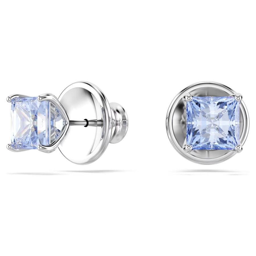 Swarovski Nadčasové náušnice s modrým krystalem Matrix 5723561 Swarovski Nadčasové náušnice s modrým krystalem Matrix 5723561 - Náušnice Pecky