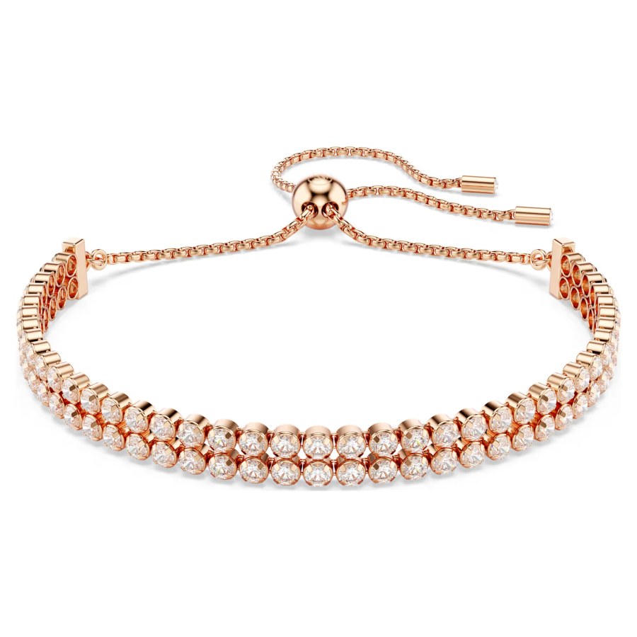 Swarovski Nadčasový pozlacený náramek se zirkony Tennis Matrix 5677823 Swarovski Nadčasový pozlacený náramek se zirkony Tennis Matrix 5677823 - Náramky Řetízkové náramky