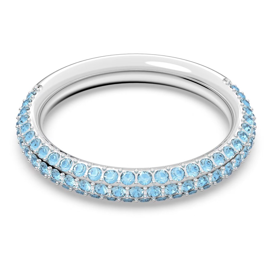 Swarovski Nádherný prsten s modrými krystaly Swarovski Stone 5642903 50 mm - Prsteny Prsteny s kamínkem