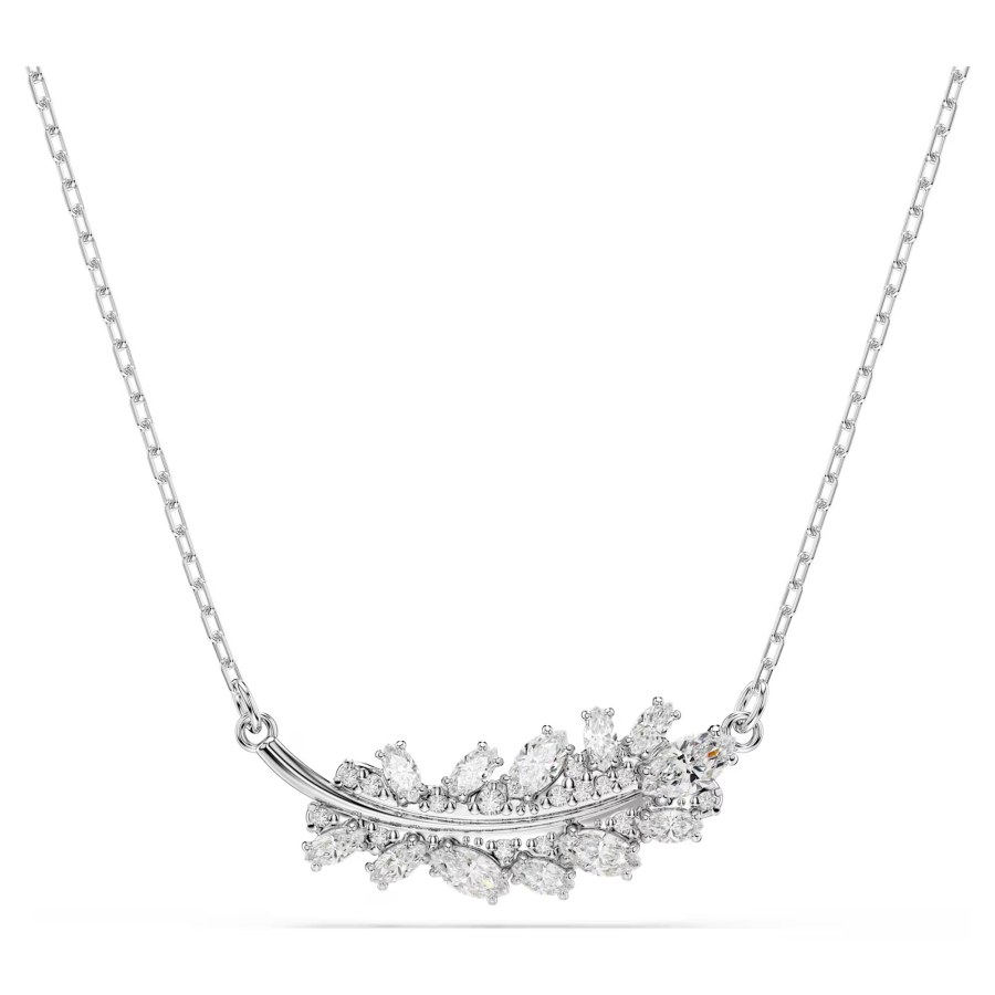 Swarovski Náhrdelník s čirými zirkony Pírko Vienna 5756111