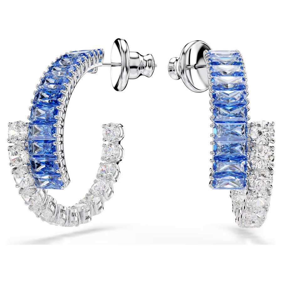 Swarovski Okouzlující kruhové náušnice se zirkony Matrix 5722459 - Náušnice Kruhy