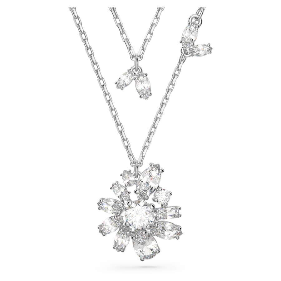 Swarovski Okouzlující náhrdelník s čirými krystaly Gema 5644658 - Náhrdelníky