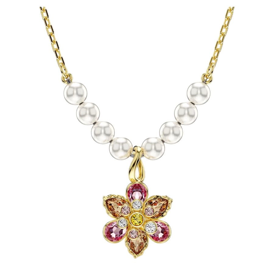 Swarovski Okouzlující náhrdelník s motivem květiny Idyllia 5723140
