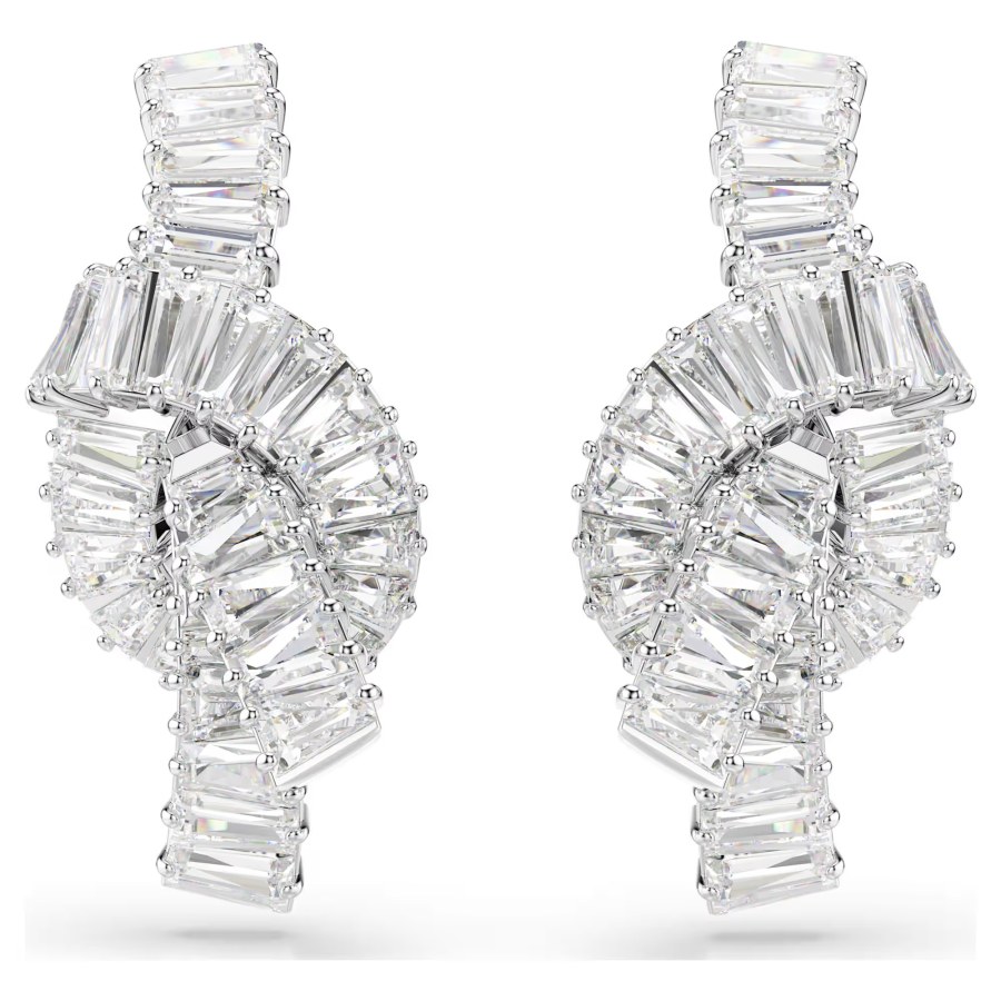 Swarovski Náušnice se zirkony Uzel Matrix 5727040 - Náušnice Visací náušnice