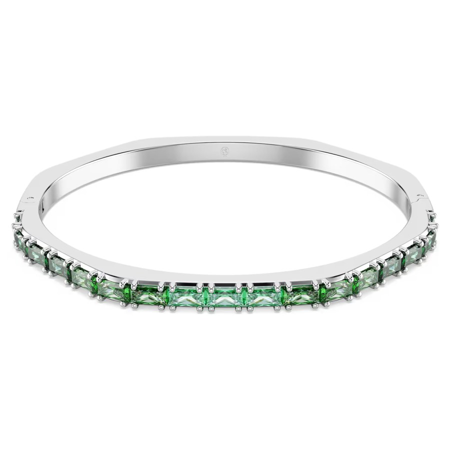 Swarovski Okouzlující pevný náramek Matrix 5708110 16,1 cm