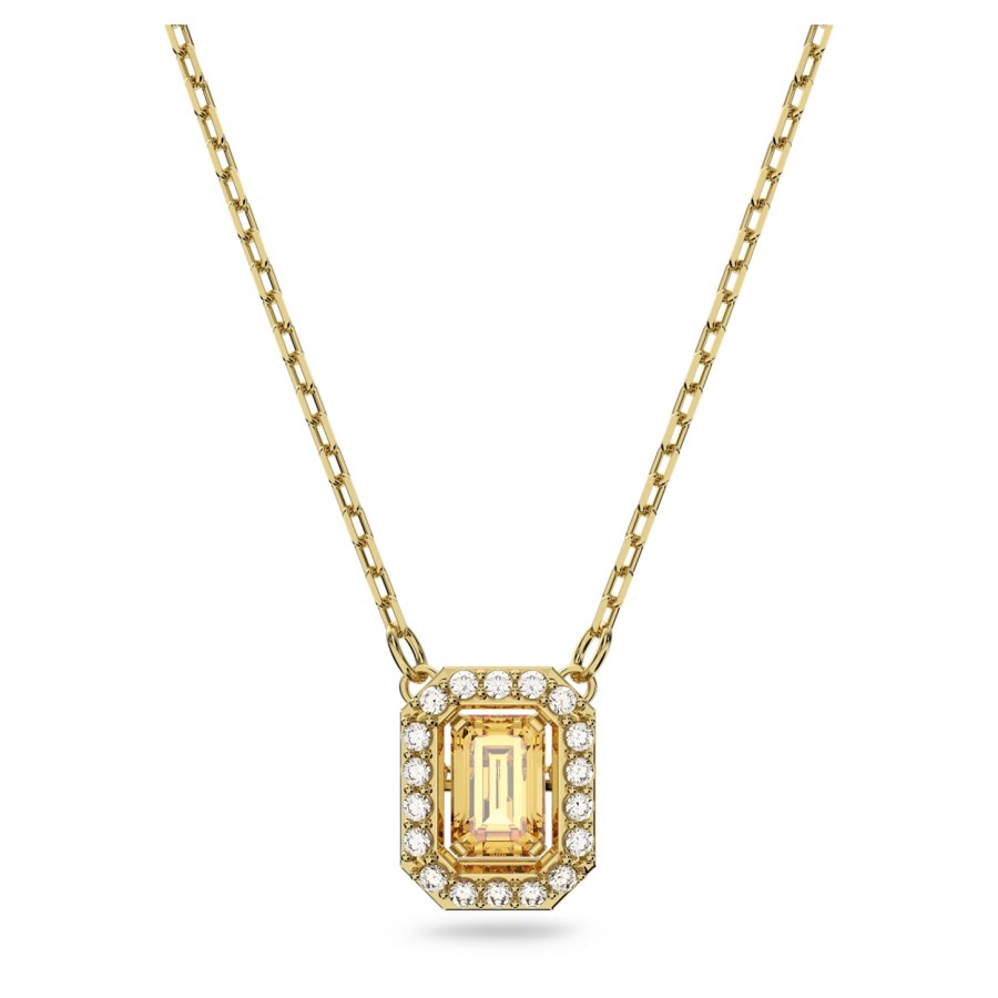 Swarovski Okouzlující pozlacený náhrdelník s krystaly Millenia 5598421
