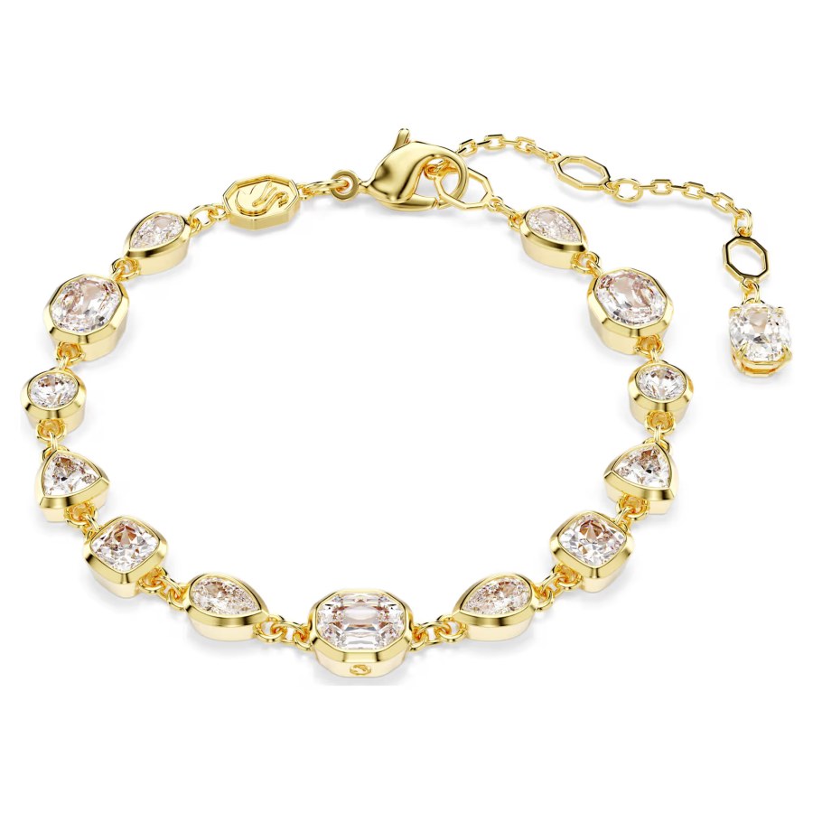 Swarovski Okouzlující třpytivý náramek se zirkony Tennis Imber 5705471 - Náramky Řetízkové náramky