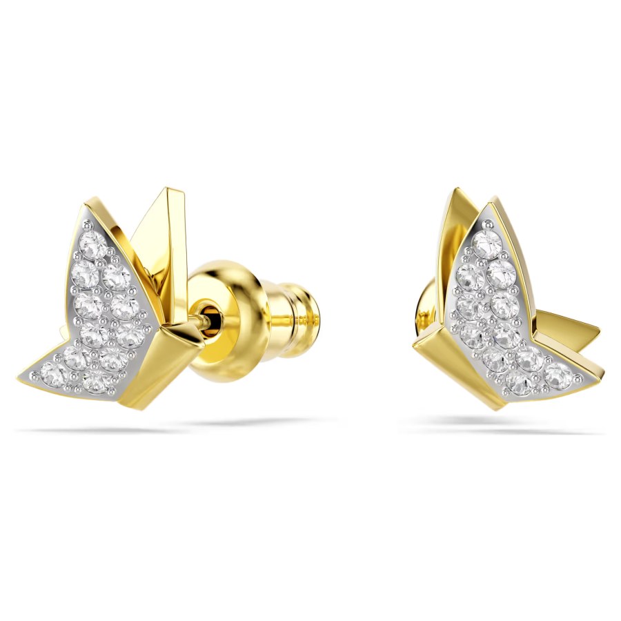 Swarovski Peckové náušnice Motýl s krystaly Idyllia Lilia 5736070 Swarovski Peckové náušnice Motýl s krystaly Idyllia Lilia 5736070 - Náušnice Pecky