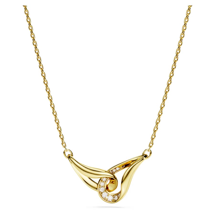 Swarovski Pozlacený náhrdelník se třpytivými zirkony Classica 5745560