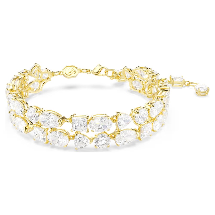 Swarovski Pozlacený náramek se Swarovski zirkony Mesmera 5743827 - Náramky Řetízkové náramky
