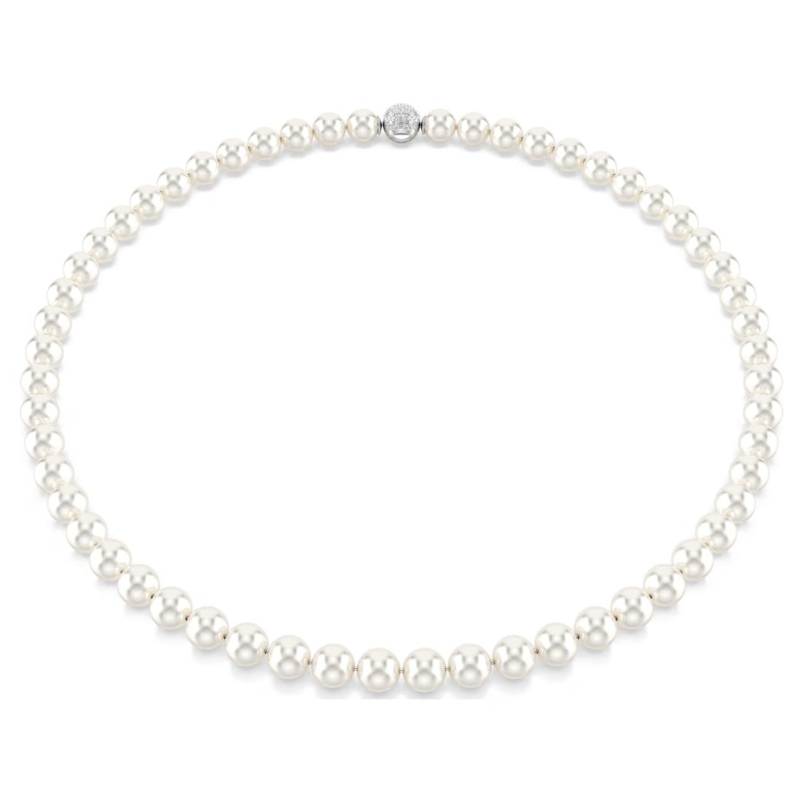 Swarovski Elegantní perlový náhrdelník Matrix 5747746