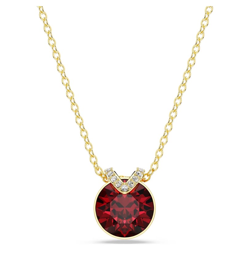 Swarovski Překrásný pozlacený náhrdelník Bella 5724287 Swarovski Překrásný pozlacený náhrdelník Bella 5724287 - Náhrdelníky
