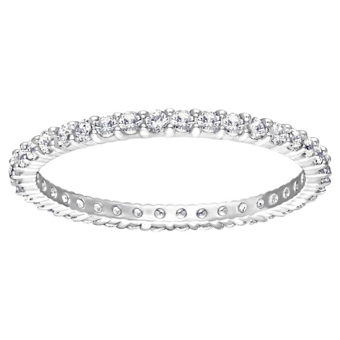 Swarovski Okouzlující třpytivý prsten s krystaly Swarovski Vittore 500777 52 mm - Prsteny Prsteny s kamínkem