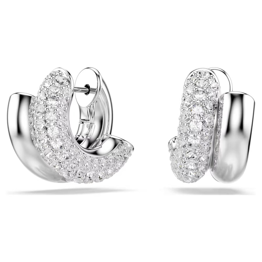 Swarovski Stylové náušnice se Swarovski krystaly Dextera 5738197 - Náušnice Kruhy