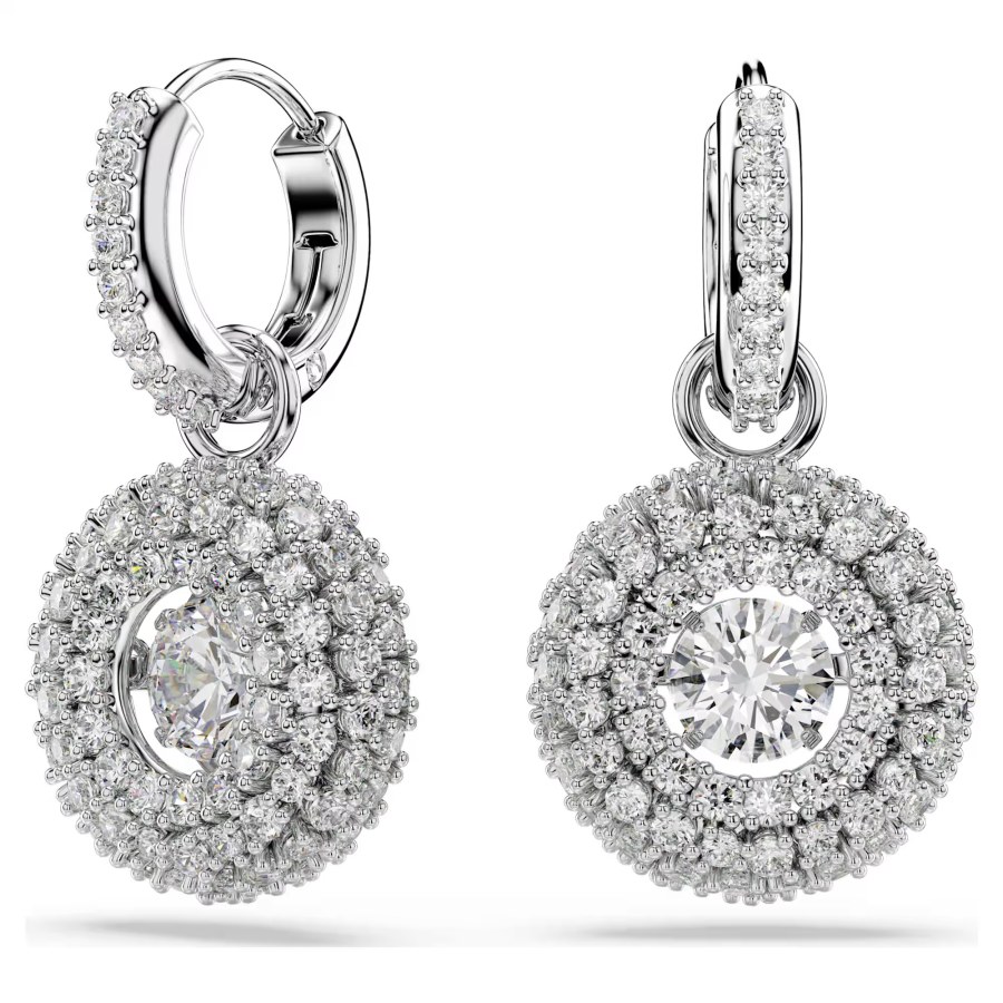Swarovski Půvabné blyštivé náušnice Sublima 5738193 - Náušnice Visací náušnice