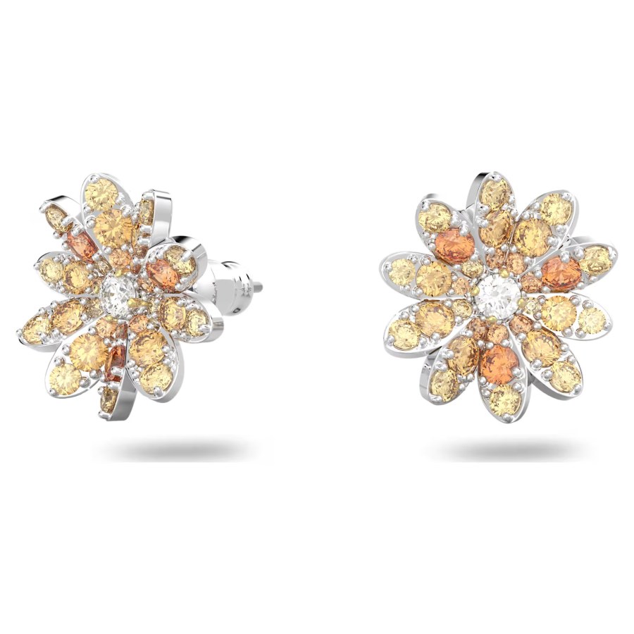 Swarovski Půvabné dámské náušnice se zirkony Eternal Flower 5642872 - Náušnice Pecky