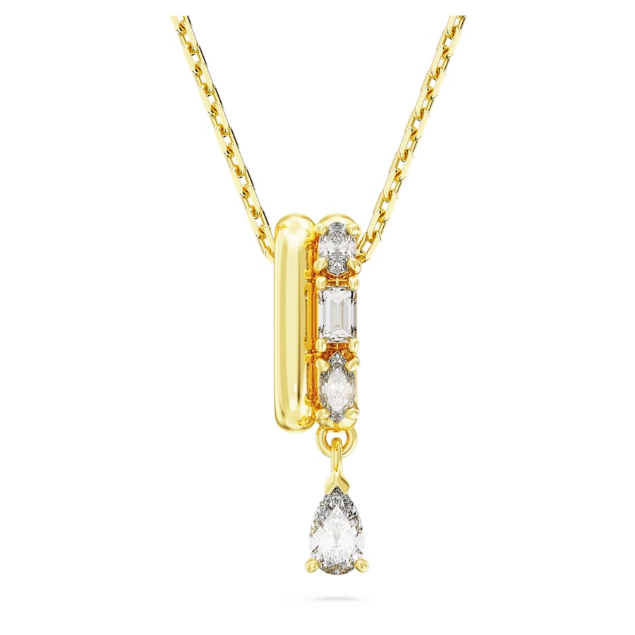 Swarovski Půvabný pozlacený náhrdelník s krystaly Dextera 5663333 - Náhrdelníky