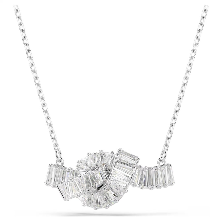 Swarovski Půvabný náhrdelník Uzlík se Swarovski zirkony Matrix 5728553