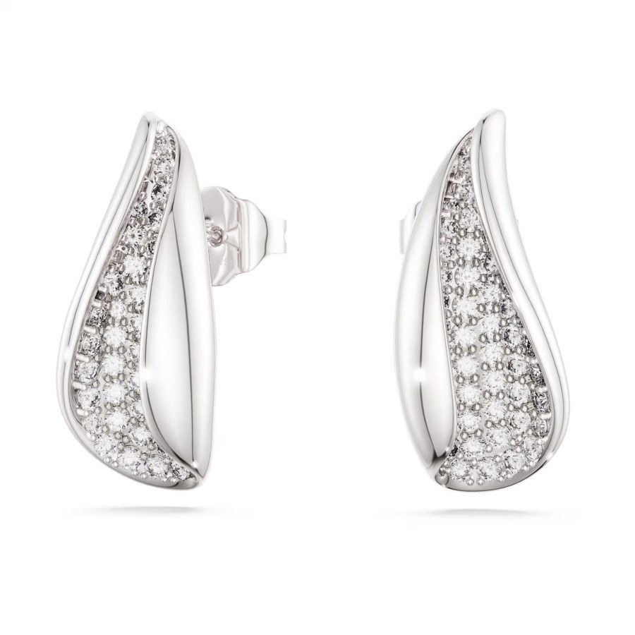 Swarovski Stříbrné náušnice se zirkony Classica 5745016
