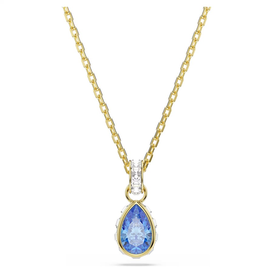 Swarovski Stylový pozlacený náhrdelník Chroma 5757786