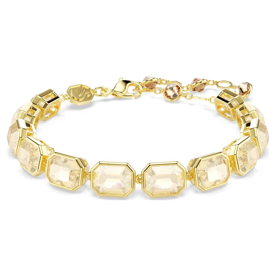 Swarovski Luxusní náramek se žlutými krystaly Millenia 5720912 - Náramky Řetízkové náramky
