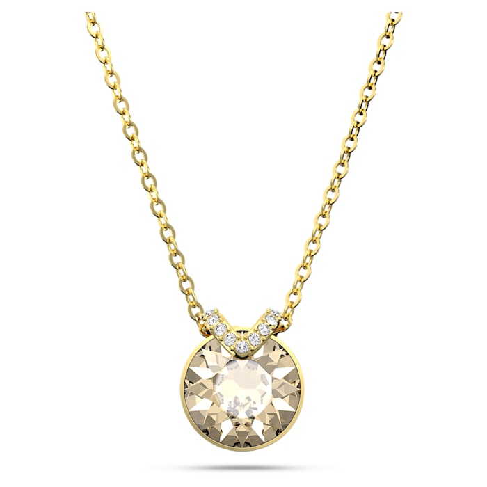 Swarovski Třpytivý pozlacený náhrdelník Bella 5662091 - Náhrdelníky