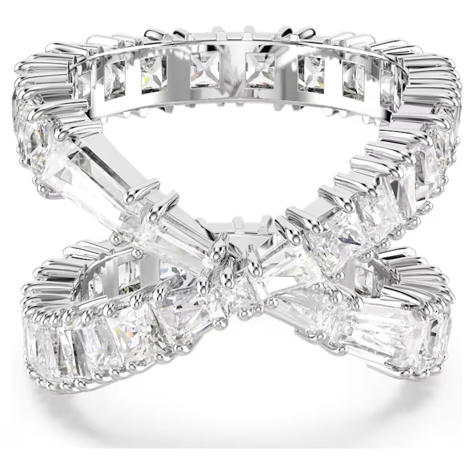 Swarovski Třpytivý prsten s krystaly Hyperbola 5677631 50 mm - Prsteny Prsteny s kamínkem