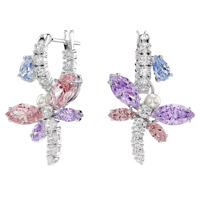 Swarovski Visací náušnice Vážka 2v1 Ariana Grande x Swarovski 5749185