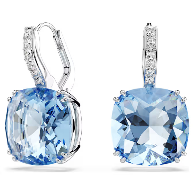 Swarovski Visací náušnice s&nbsp;modrými krystaly Millenia 5756150 - Náušnice Visací náušnice