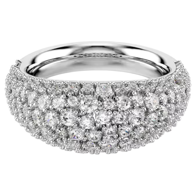 Swarovski Výrazný prsten s&nbsp;čirými Swarovski Zirconia Sublima 5737595 52 mm - Prsteny Prsteny s&nbsp;kamínkem