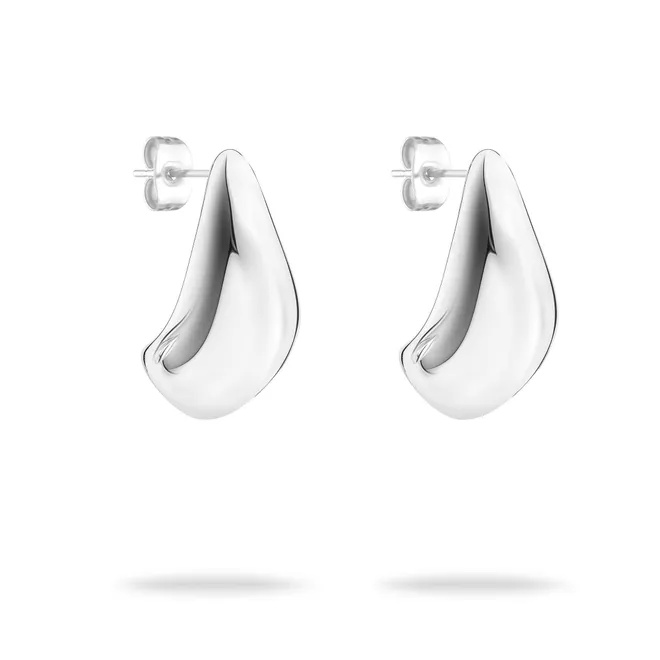Tamaris Ocelové náušnice Organic Shapes Tear Drop TJ-0600-E-22 Tamaris Ocelové náušnice Organic Shapes Tear Drop TJ-0600-E-22 - Náušnice Visací náušnice