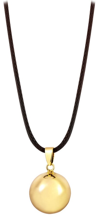 MUMMY BELL Pozlacený náhrdelník Rolnička AZ20 MUMMY BELL Pozlacený náhrdelník Rolnička AZ20 - Náhrdelníky