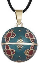 MUMMY BELL Pozlacený náhrdelník Rolnička India DZ20 - Náhrdelníky